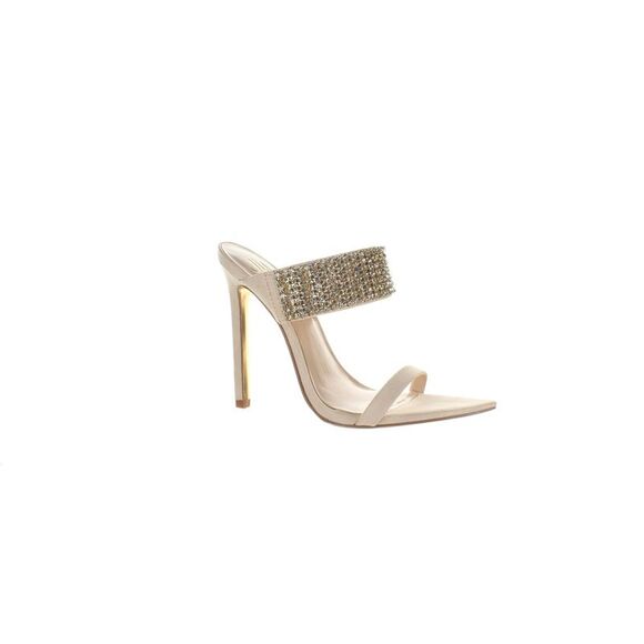 JLO by Jennifer Lopez Womens Noin Tan Sandals Size 6.5 Medium (B, M) - Picture 2 of 4